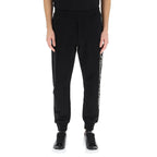 Black Cotton Joggers (Workout Pants)