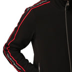Black Viscose Sweatshirt