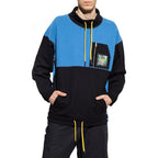 Blaues Baumwoll-Sweatshirt