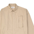 Beige Cotton Coat
