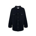 Blue Marabou Coat