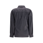 Black Silk Dress Shirt