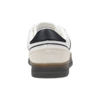 Black Leather Low Top Sneakers