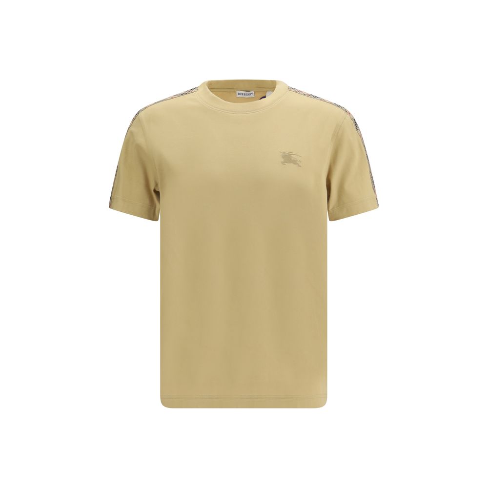 Beiges Baumwoll-T-Shirt