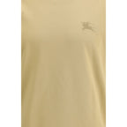 Beiges Baumwoll-T-Shirt