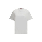 Weißes Baumwoll-T-Shirt