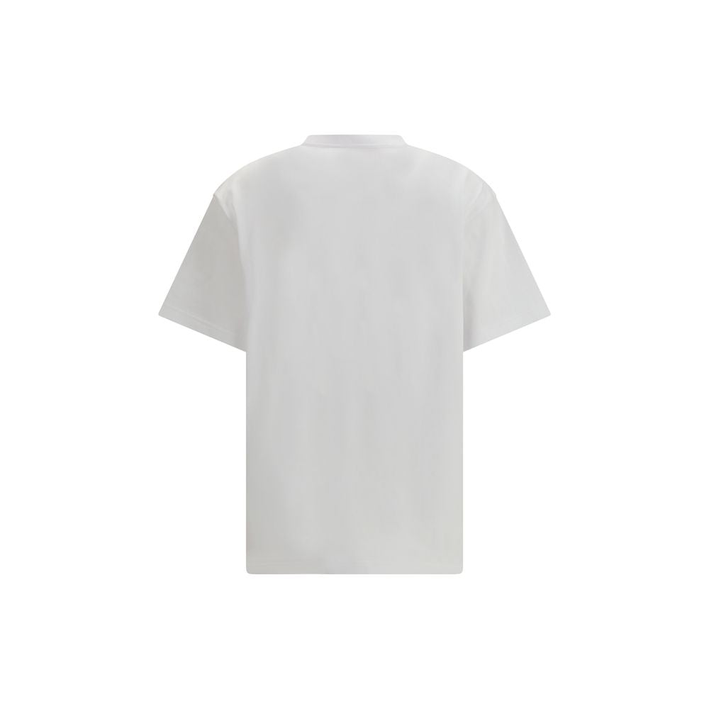 Weißes Baumwoll-T-Shirt