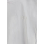 Weißes Baumwoll-T-Shirt