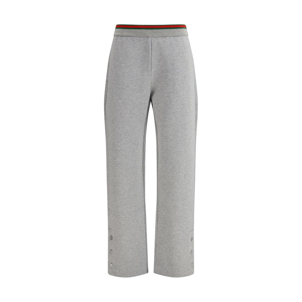 Pantalone casual in cotone grigio
