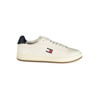 White Polyurethane Men's Sneaker