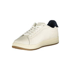 White Polyurethane Men's Sneaker