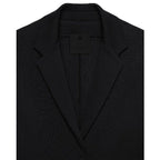 Schwarze Elastan-Kleidung