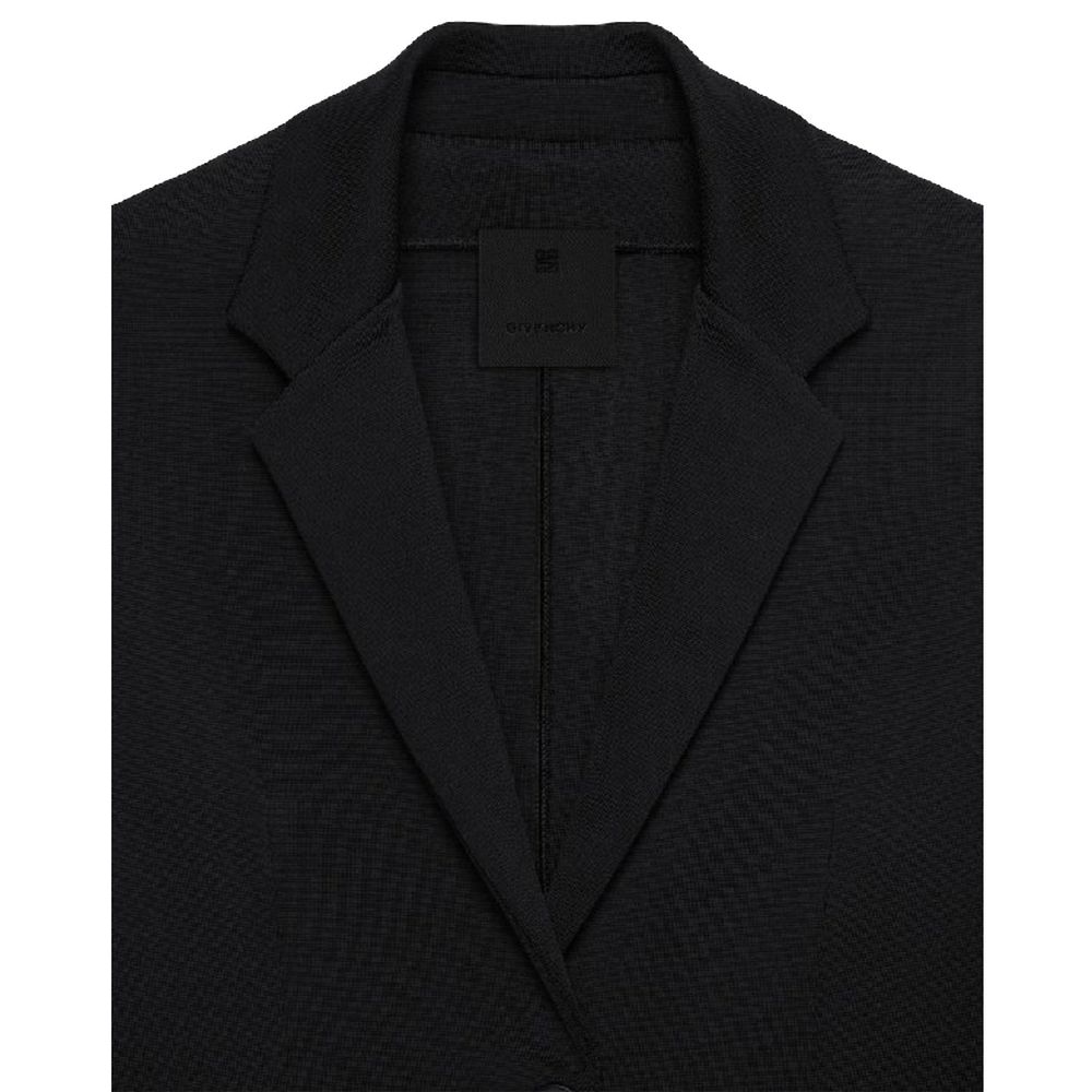 Schwarze Elastan-Kleidung