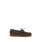 Multicolor Calf Leather Bos Taurus Slip-On Loafers