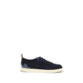 Blaue Kalbsleder Bos Taurus Low Top Sneakers