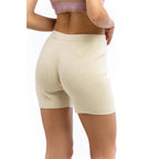 Beige Nylon Leggings
