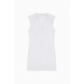 Purple Viscose Casual Dress