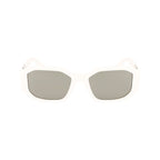 White Injected Sunglasses