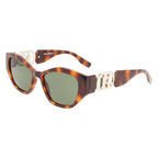 Braune gespritzte Sonnenbrille