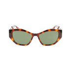 Braune gespritzte Sonnenbrille