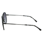 Gray Metal Sunglasses