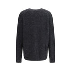 Gray Alpaca Vicugna Pacos Cardigan