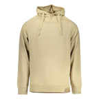 Beiges Herren-Sweatshirt aus Baumwolle