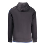 Blaues Herren-Sweatshirt aus Baumwolle