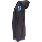 Blaues Herren-Sweatshirt aus Baumwolle
