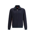 Blaue Polyester-Shelljacke