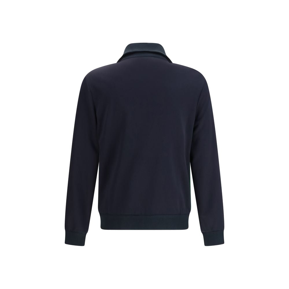 Blaue Polyester-Shelljacke