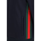 Blaue Polyester-Shelljacke