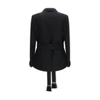 Black Wool Oves Aries Blazer
