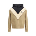 Mehrfarbige Shell-Jacke aus Polyester