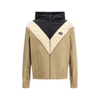 Mehrfarbige Shell-Jacke aus Polyester