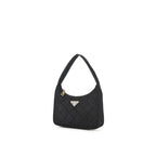 Black Nylon Shoulder Bag