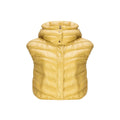 Zweifarbige ärmellose Jacke aus Polyamid