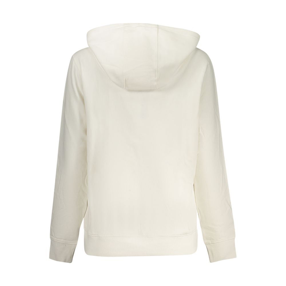Damen-Sweatshirt aus weißer Baumwolle