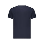 Blue Cotton Men's T-Shirt