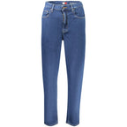 Blu Cotton Women Jeans