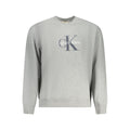 Graues Herren Sweatshirt aus Baumwolle