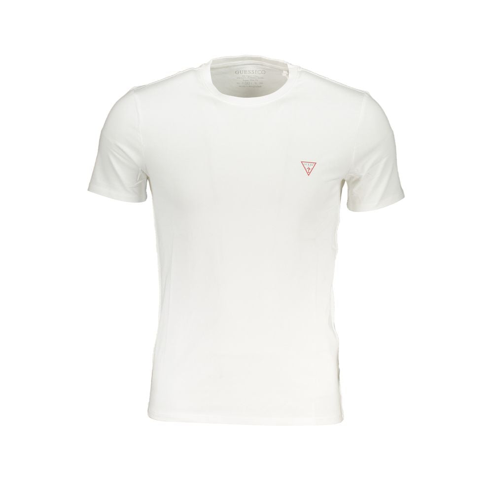 T-Shirt da Uomo in Cotone Biologico Bianco