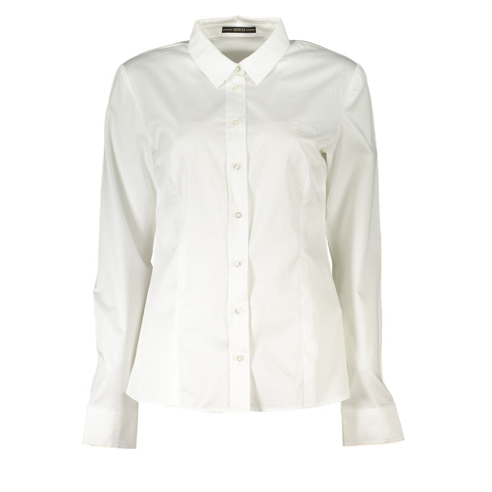 White Cotton Women's Shirt