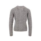 Gray Wool Cardigan
