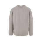 Beige Wool Cardigan