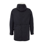 Blue Nylon Parka