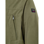 Green Polyester Coat