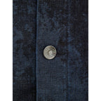 Gray Cotton Denim Jacket