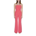Orange Polyester Jumpsuit