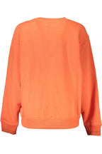 Orangefarbenes Baumwoll-Sweatshirt